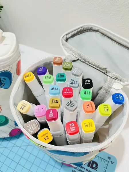 Maleta de marcadores x24 unidades