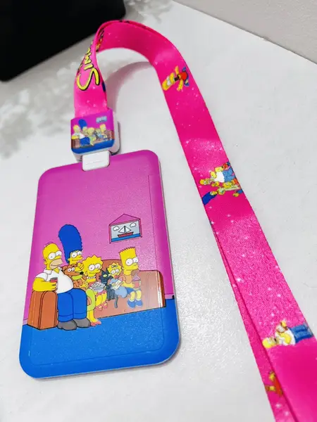 Portacarnet Los Simpsons