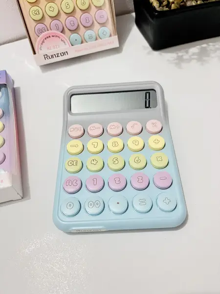 Calculadora degradé grande