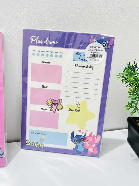 Planeador Diario Stitch