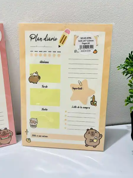 Planeador Diario Capibara