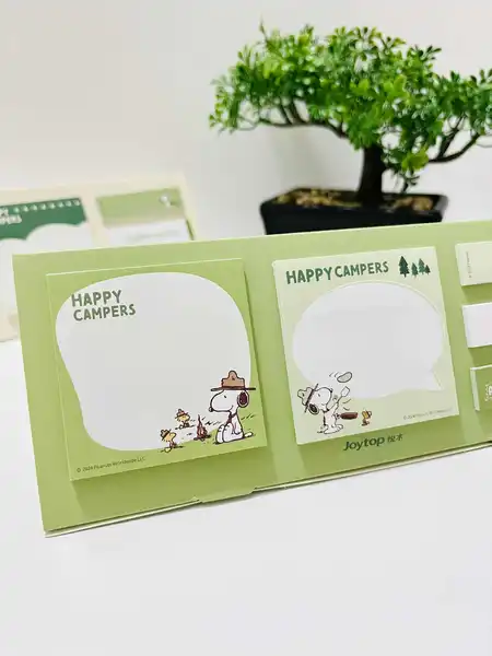Post it de escritorio Snoopy