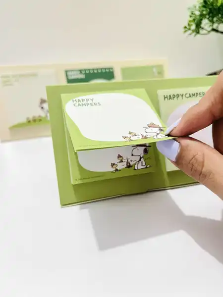 Post it de escritorio Snoopy