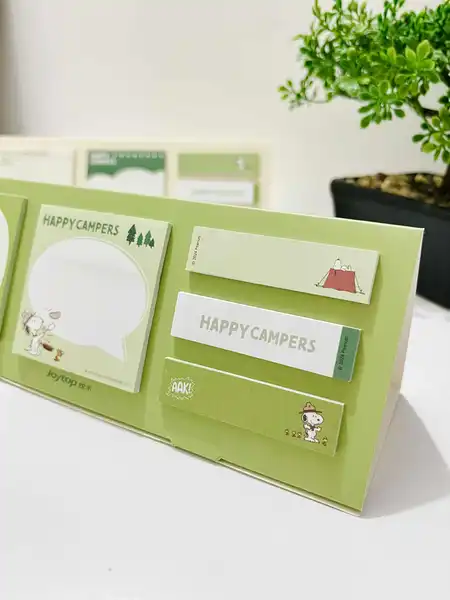 Post it de escritorio Snoopy