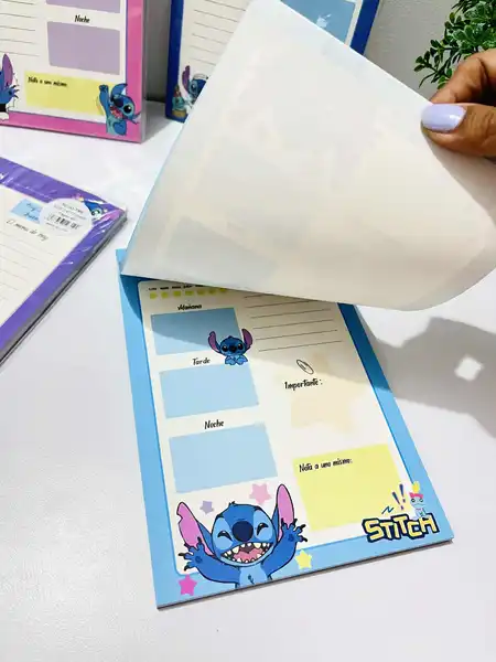 Planeador Diario Stitch