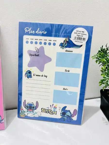 Planeador Diario Stitch