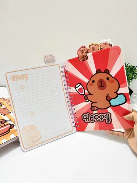 Agenda argollada Capibara