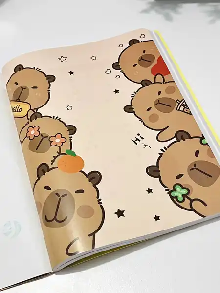 Cuadernos cuadriculados Capibara