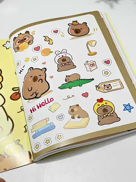 Cuadernos cuadriculados Capibara