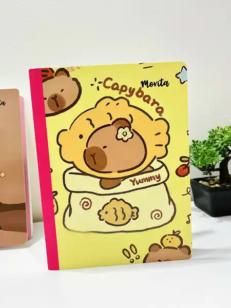 Cuadernos cuadriculados Capibara