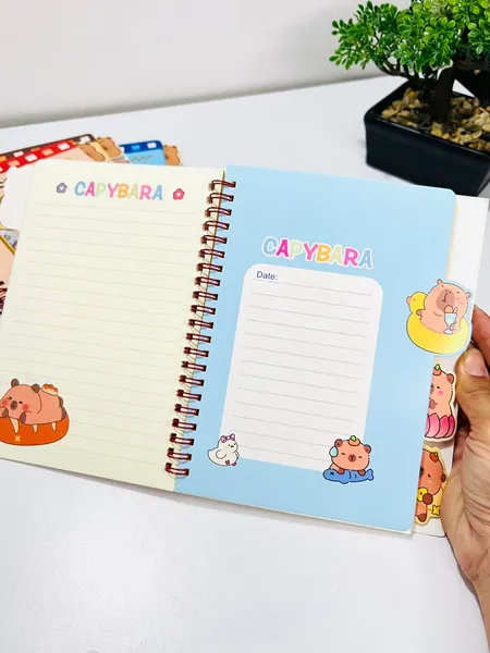 Agenda Capibara con separadores