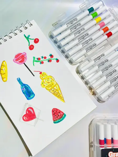 Set de Marcadores Acrílicos x24